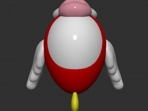 Mario Cheep Cheep Fish Modèles 3D en vedette