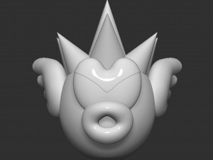 Mario Spiny Cheep Cheep Fish 3D प्रिंट मॉडल