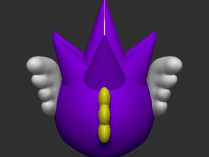 Mario Spiny Cheep Cheep Fish 3D प्रिंट मॉडल