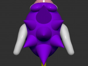 Mario Spiny Cheep Cheep Fish 3D प्रिंट मॉडल