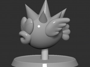 Mario Spiny Cheep Cheep Fish Modelo de Impressão 3D