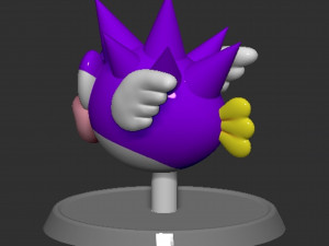 Mario Spiny Cheep Cheep Fish Modelo de Impressão 3D