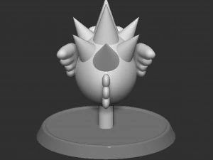 Mario Spiny Cheep Cheep Fish 3D Print Model