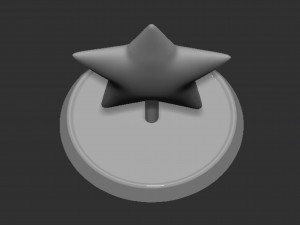 Mario Star Based 3D 프린트 모델