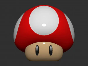 Mario Fungo Modello di stampa 3D