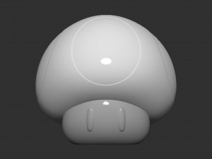 Mario Mushroom 3D-printmodel