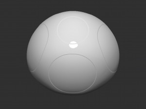Mario Mushroom 3D-printmodel