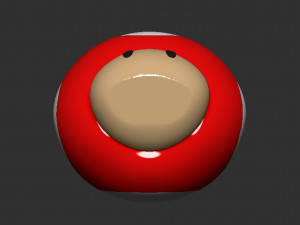 Mario Mushroom 3D-printmodel