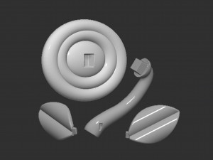 Mario Flower 3D Print Model