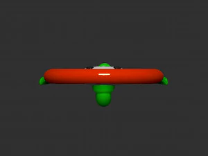 Mario Flower 3D Print Model