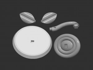 Mario basato sui fiori Modello di stampa 3D