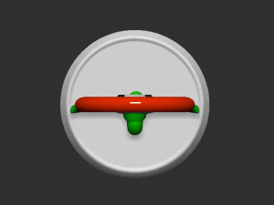 Mario Flower Based 3D Druckmodell