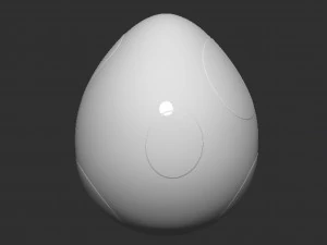 Yoshi Egg 3D Print Model