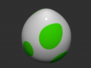 Yoshi Egg Modello di stampa 3D