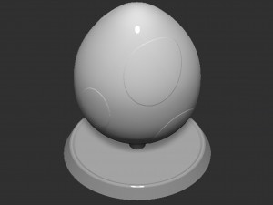 Yoshi Egg Based 3D 프린트 모델