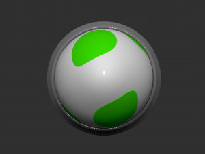 Yoshi Egg Based 3D 프린트 모델