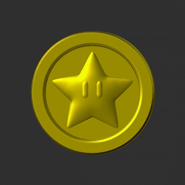Coin Star Modèles 3D en vedette .c4d .max .obj .3ds .fbx .stl .blend 