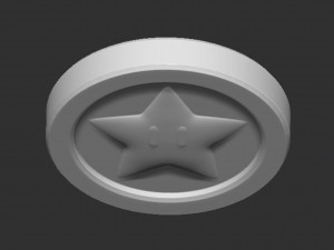 Coin Star Modèles 3D en vedette