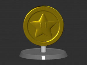 Coin Star Based Modelo de Impressão 3D