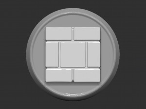 Mario Brick Block Based 3D Print Model