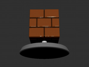 Mario Brick Block Based 3D Print Model