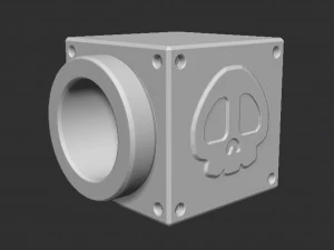 Mario Cannon Box 3D Print Model