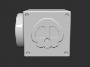 Mario Cannon Box 3D Print Model