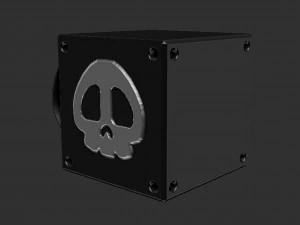 Mario Cannon Box 3D Print Model