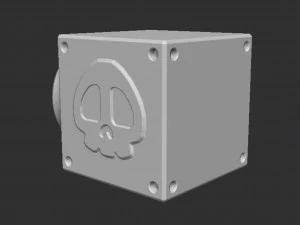 Mario Cannon Box 3D Print Model