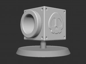 Mario Cannon Box Based 3D Print Model
