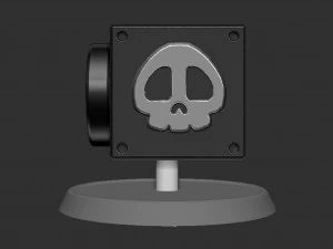 Mario Cannon Box Based 3D Print Model