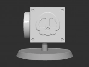 Mario Cannon Box Based 3D Print Model