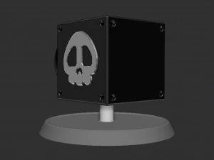 Mario Cannon Box Based 3D Print Model