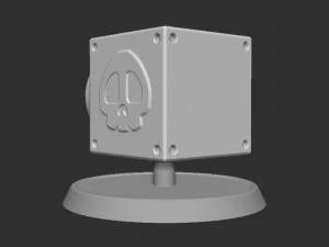 Mario Cannon Box Based 3D Print Model