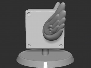 Mario Flying Question Block Based 3D 打印模型