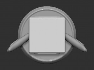 Mario Flying Question Block Based 3D 打印模型