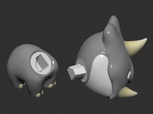 Reznor Closed Mouth Modello di stampa 3D