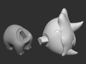Reznor Closed Mouth Modello di stampa 3D