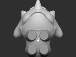 Reznor Closed Mouth Modello di stampa 3D