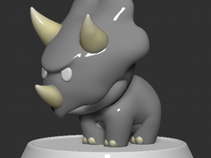 Reznor Closed Mouth Based 3D Print Model