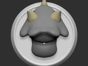 Reznor Closed Mouth Based 3D Принт Модель