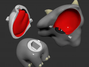 Reznor Bocca Aperta Modello di stampa 3D