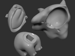 Reznor Open Mouth Modelo de impresión 3D