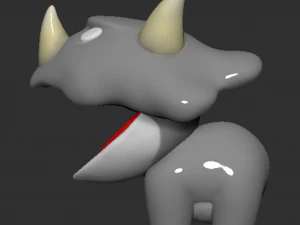 Reznor Bocca Aperta Modello di stampa 3D