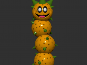 Mario Pokey 3D Print Model