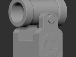 Blaster Bullet Mario 3D Print Model