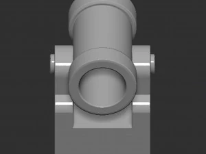 Blaster Bullet Mario 3D Print Model