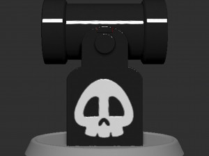 Blaster Bullet Mario Based 3D Druckmodell