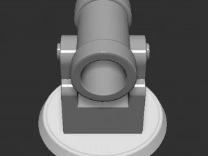 Blaster Bullet Mario Based 3D Print Model