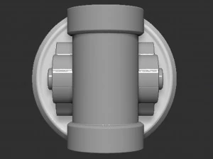 Blaster Bullet Mario Based 3D Print Model
